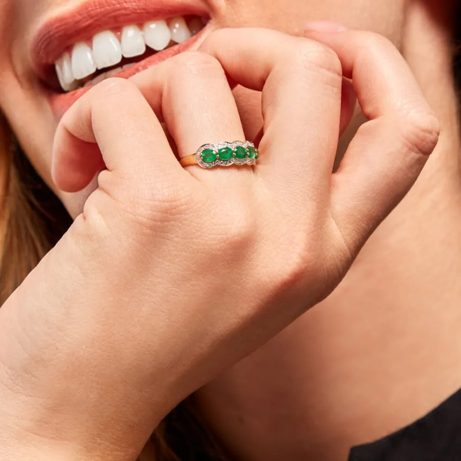 Histoire d'Or Bague Margaux Et Diamant