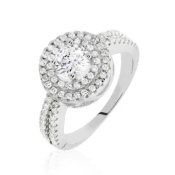 Bague Marie-felix Argent Blanc Oxyde De Zirconium-Histoire d'Or Outlet