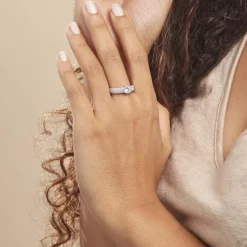 Bague Marilyn Argent Blanc Oxyde De Zirconium-Histoire d'Or Online