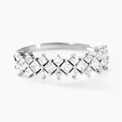 Bague Marquis Or Blanc Oxyde De Zirconium-Histoire d'Or