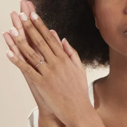 Bague Martta Argent Blanc-Histoire d'Or Outlet