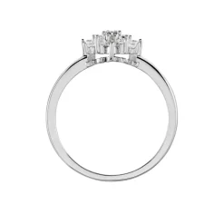 Bague Maximille Argent Blanc Oxyde De Zirconium-Histoire d'Or Discount