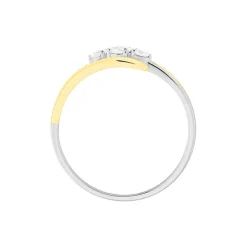 Bague Mayline Or Bicolore Diamant-Histoire d'Or New