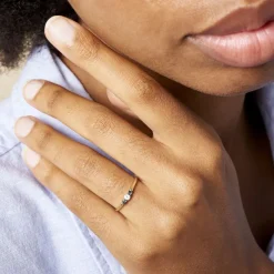 Bague Mediha Or Jaune Topaze-Histoire d'Or Sale