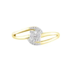 Bague Melinia Or Jaune Diamant-Histoire d'Or Best