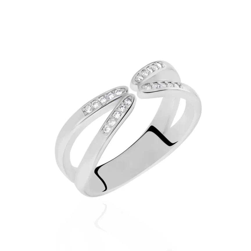Bague Michee Argent Oxydes De Zirconium-Histoire d'Or Outlet