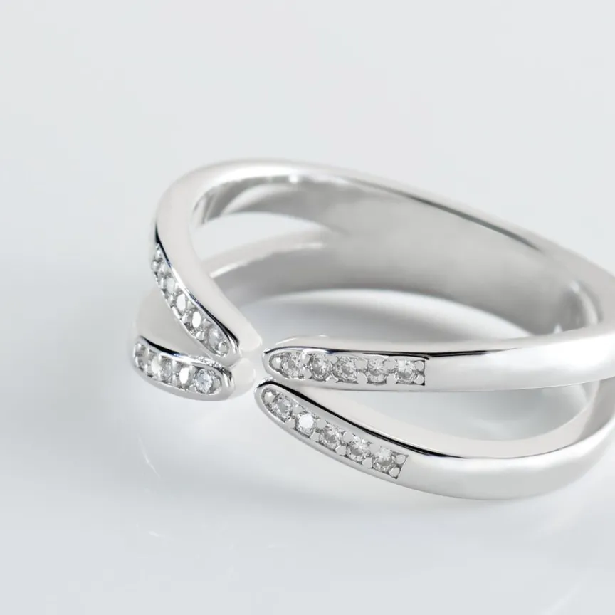 Bague Michee Argent Oxydes De Zirconium-Histoire d'Or Outlet