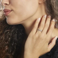 Bague Michee Argent Oxydes De Zirconium-Histoire d'Or Outlet
