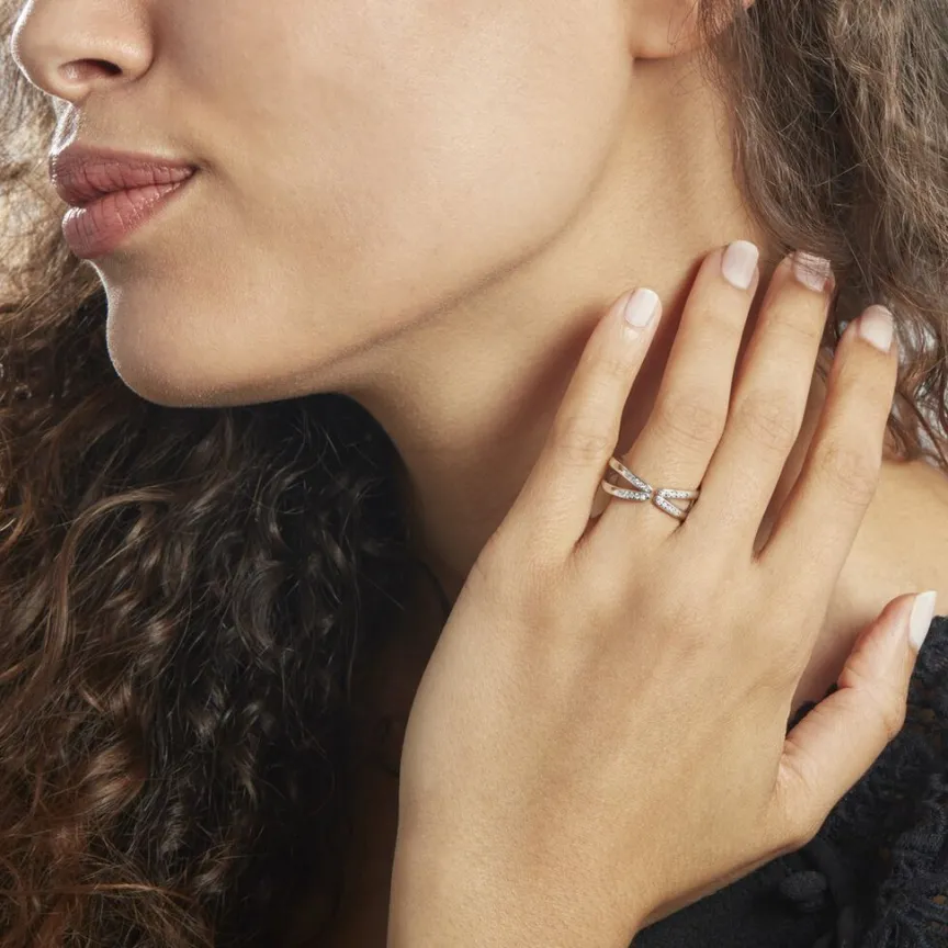 Bague Michee Argent Oxydes De Zirconium-Histoire d'Or Outlet