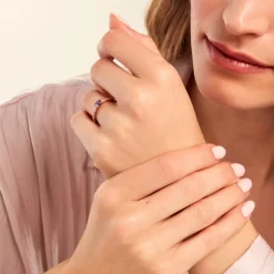 Histoire d'Or Bague Mireilla Plaqué Or Doré Oxyde De Zirconium