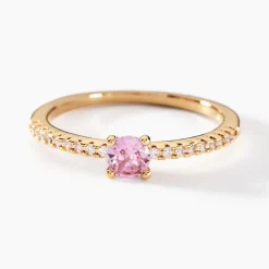 Histoire d'Or Bague Mireilla Plaqué Or Doré Oxyde De Zirconium