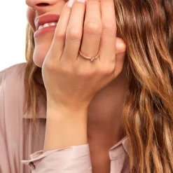 Histoire d'Or Bague Mireilla Plaqué Or Doré Oxyde De Zirconium