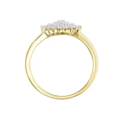 Bague Mireya Or Jaune Oxydes-Histoire d'Or Clearance