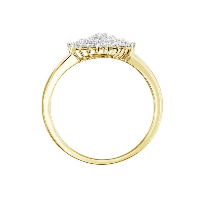 Bague Mireya Or Jaune Oxydes-Histoire d'Or Clearance