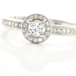 Bague Mélissande Argent Blanc Oxyde De Zirconium-Histoire d'Or New