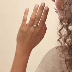 Bague Mohira Or Jaune Oxyde De Zirconium-Histoire d'Or Sale