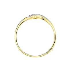 Bague Mona-lisa Or Jaune Diamants-Histoire d'Or New