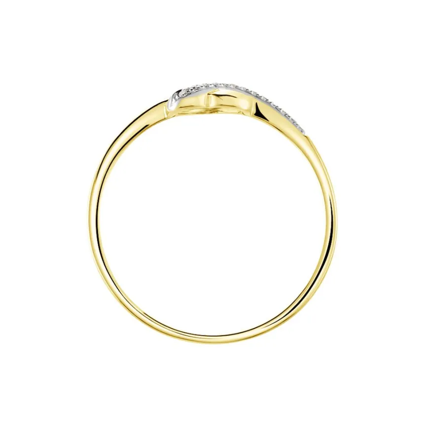 Bague Mona-lisa Or Jaune Diamants-Histoire d'Or New