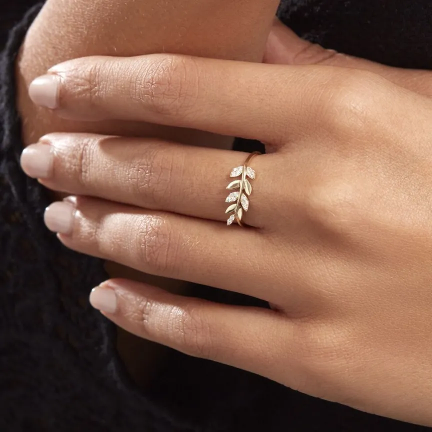 Bague Nahia Or Jaune Oxyde De Zirconium-Histoire d'Or Sale