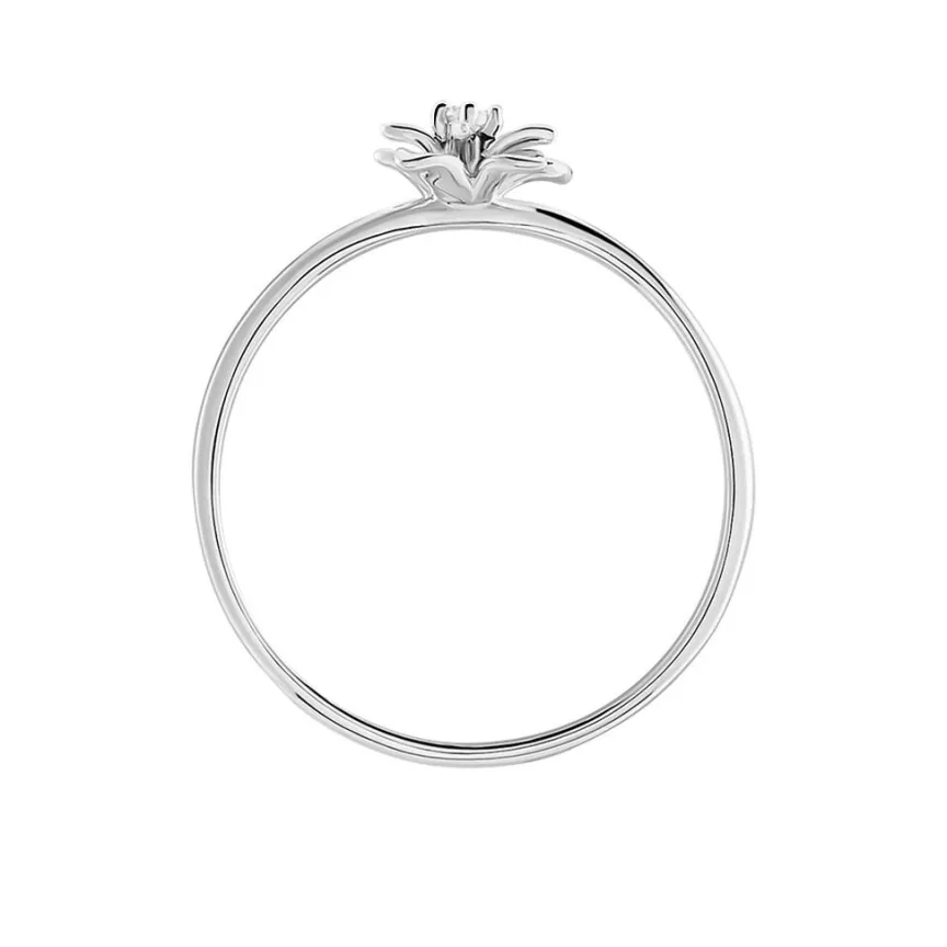 Bague Narcisse Dream Argent Blanc Oxyde De Zirconium-Histoire d'Or
