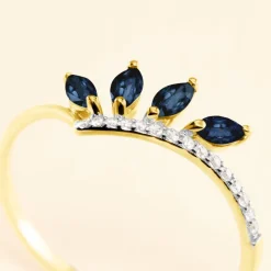 Bague Navette Diamant-Histoire d'Or Discount