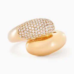 Bague Nelsie Plaqué Or Doré Oxyde De Zirconium-Histoire d'Or Online