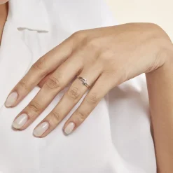 Bague Nesryne De Zirconium-Histoire d'Or New