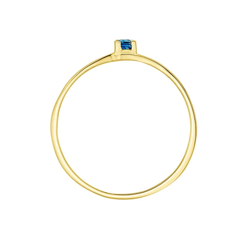Bague Nesryne Or Jaune Saphir-Histoire d'Or Discount