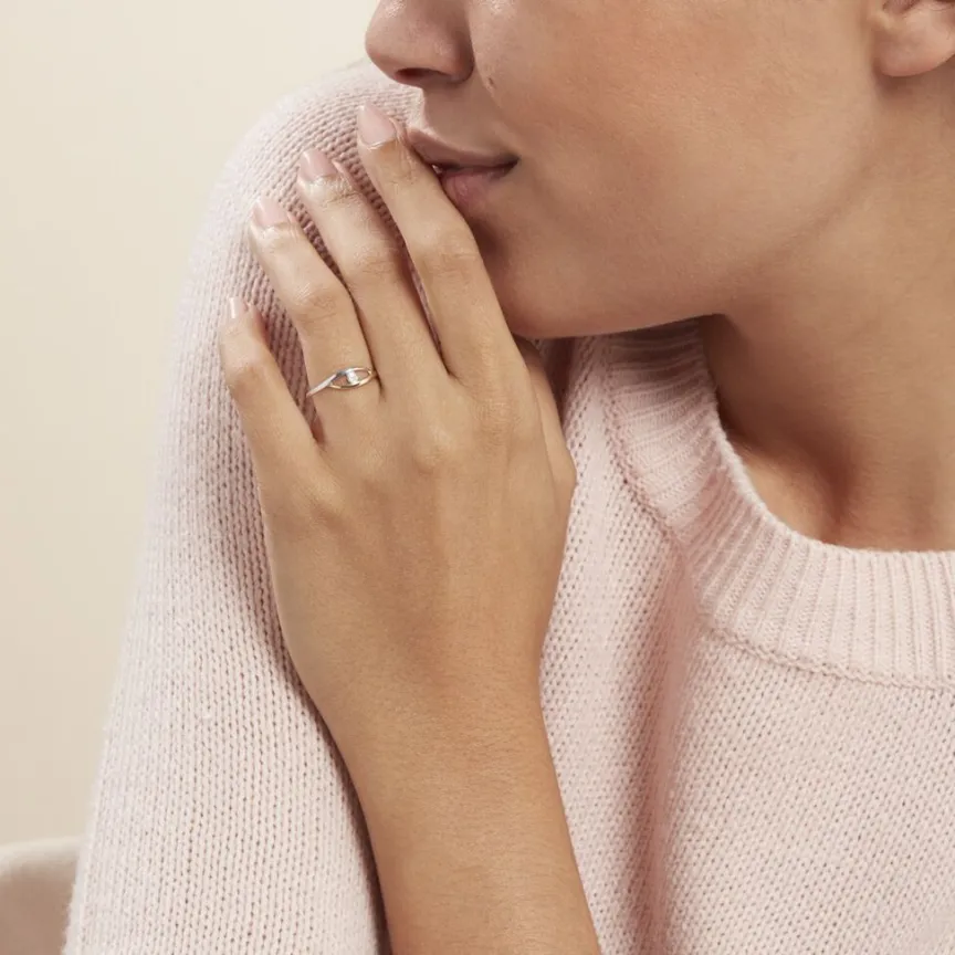 Bague Nohane Or Bicolore Diamant-Histoire d'Or New