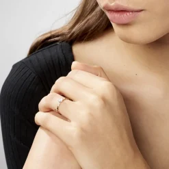 Bague Norhen Or Rose Oxyde De Zirconium-Histoire d'Or Discount