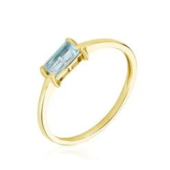 Histoire d'Or Bague Nottingham Or Jaune Topaze