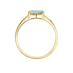 Histoire d'Or Bague Nottingham Or Jaune Topaze