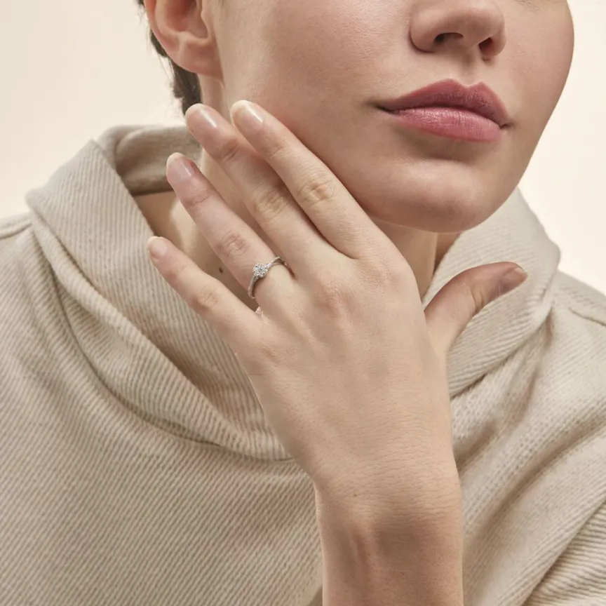 Bague Nusa Or Blanc Diamant-Histoire d'Or Best