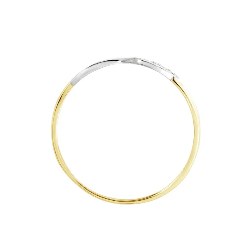 Bague Or Bicolore Aatu Diamants-Histoire d'Or Hot