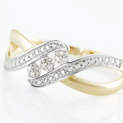 Bague Or Bicolore Aatu Diamants-Histoire d'Or Hot