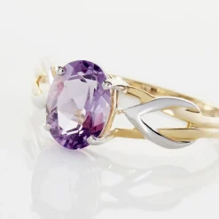 Bague Or Bicolore Bonnie Améthyste-Histoire d'Or Discount
