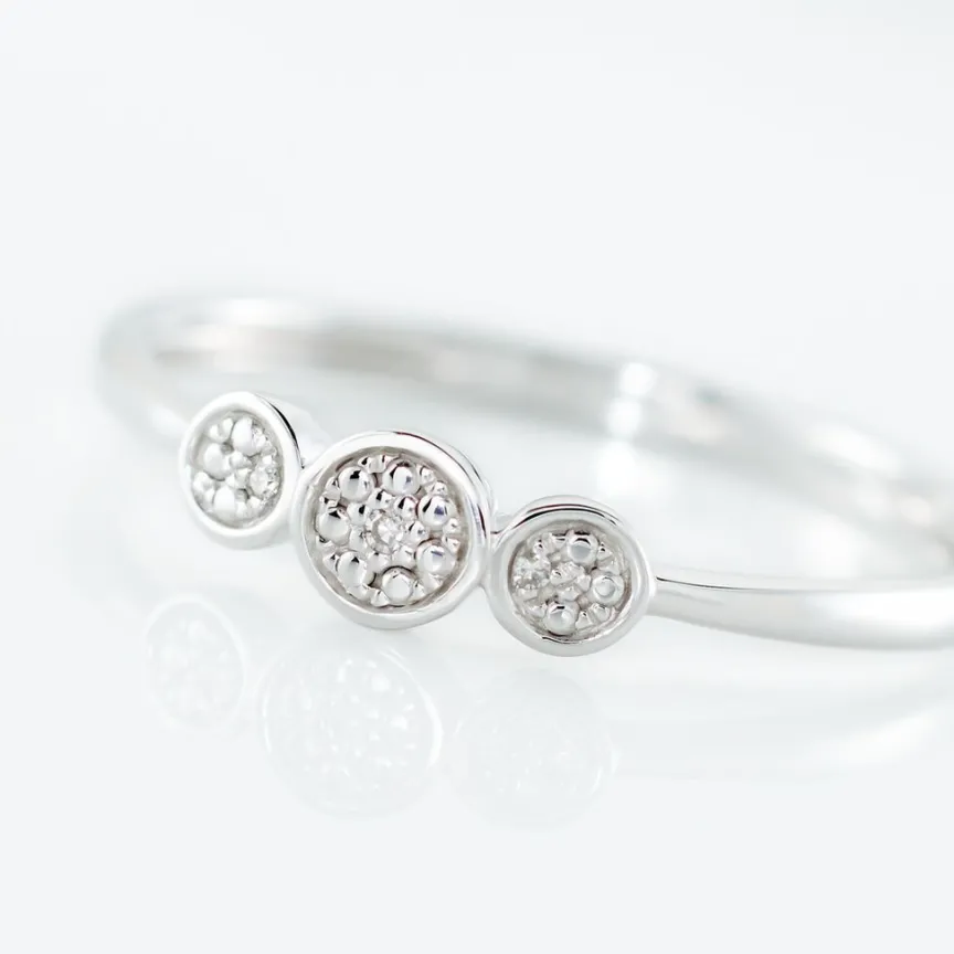 Bague Or Blanc Abital Diamants-Histoire d'Or New