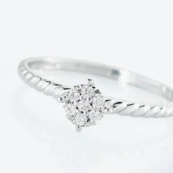 Bague Or Blanc Addie Diamants-Histoire d'Or Online