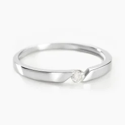 Bague Or Blanc Anilie Diamant-Histoire d'Or Outlet