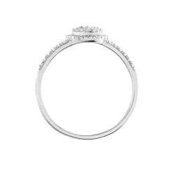 Bague Or Blanc Collection 1986 Diamants-Histoire d'Or Sale