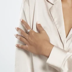 Bague Or Blanc Collection 1986 Diamants-Histoire d'Or Sale