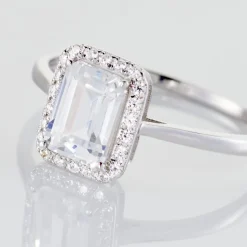 Bague Or Blanc Goulven Oxyde De Zirconium-Histoire d'Or Outlet