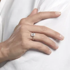 Bague Or Blanc Goulven Oxyde De Zirconium-Histoire d'Or Outlet