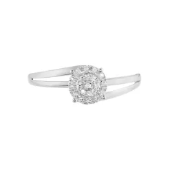 Bague Or Blanc Rosalane Diamants-Histoire d'Or Hot