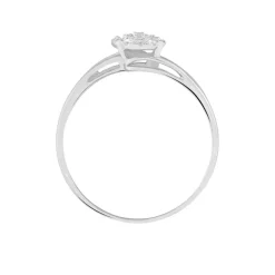 Bague Or Blanc Rosalane Diamants-Histoire d'Or Hot