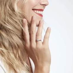 Bague Or Blanc Rosalane Diamants-Histoire d'Or Hot