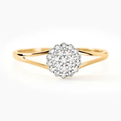 Bague Or Jaune Aspasia Diamants-Histoire d'Or New