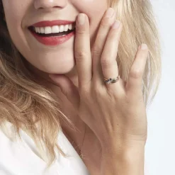 Bague Or Jaune Canut Saphir-Histoire d'Or Sale