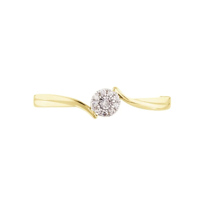 Bague Or Jaune Cerisette Diamant-Histoire d'Or Online