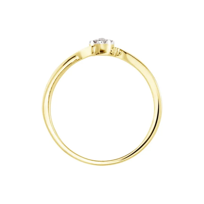 Bague Or Jaune Cerisette Diamant-Histoire d'Or Online
